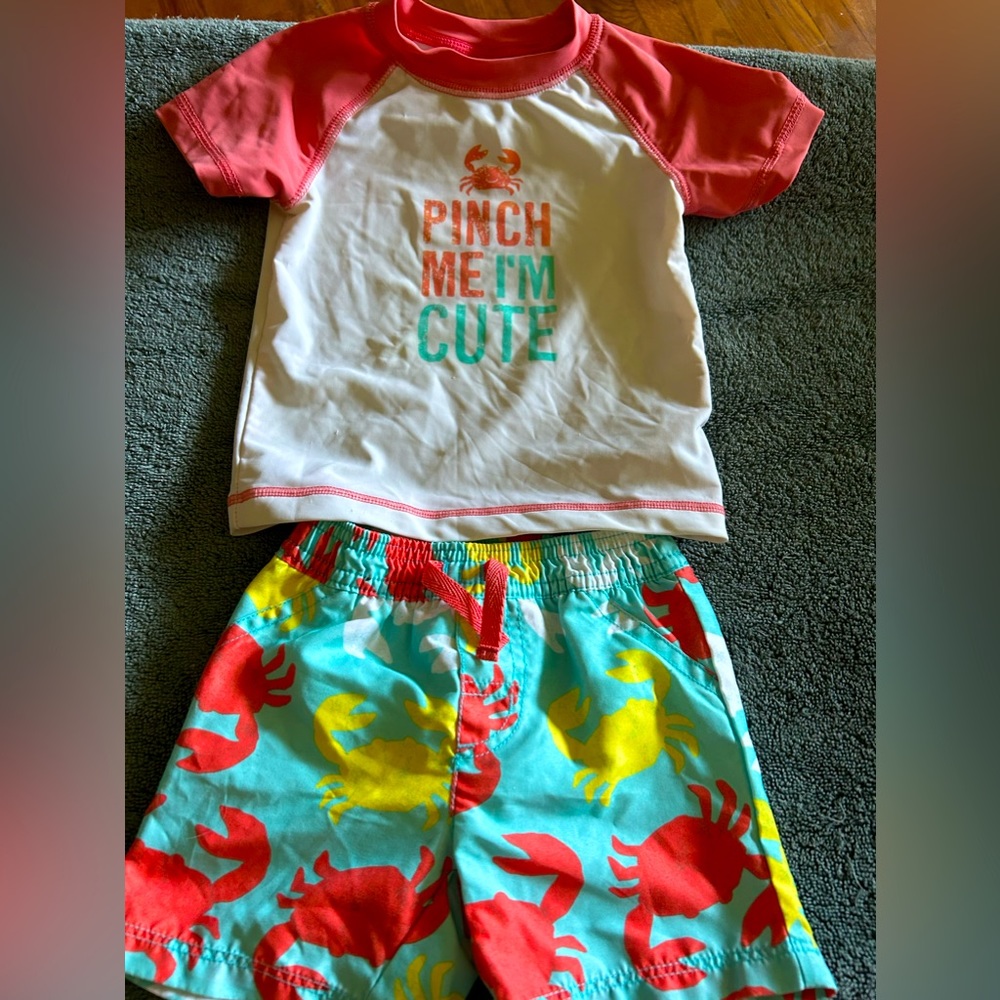 Carters 9M swim suit